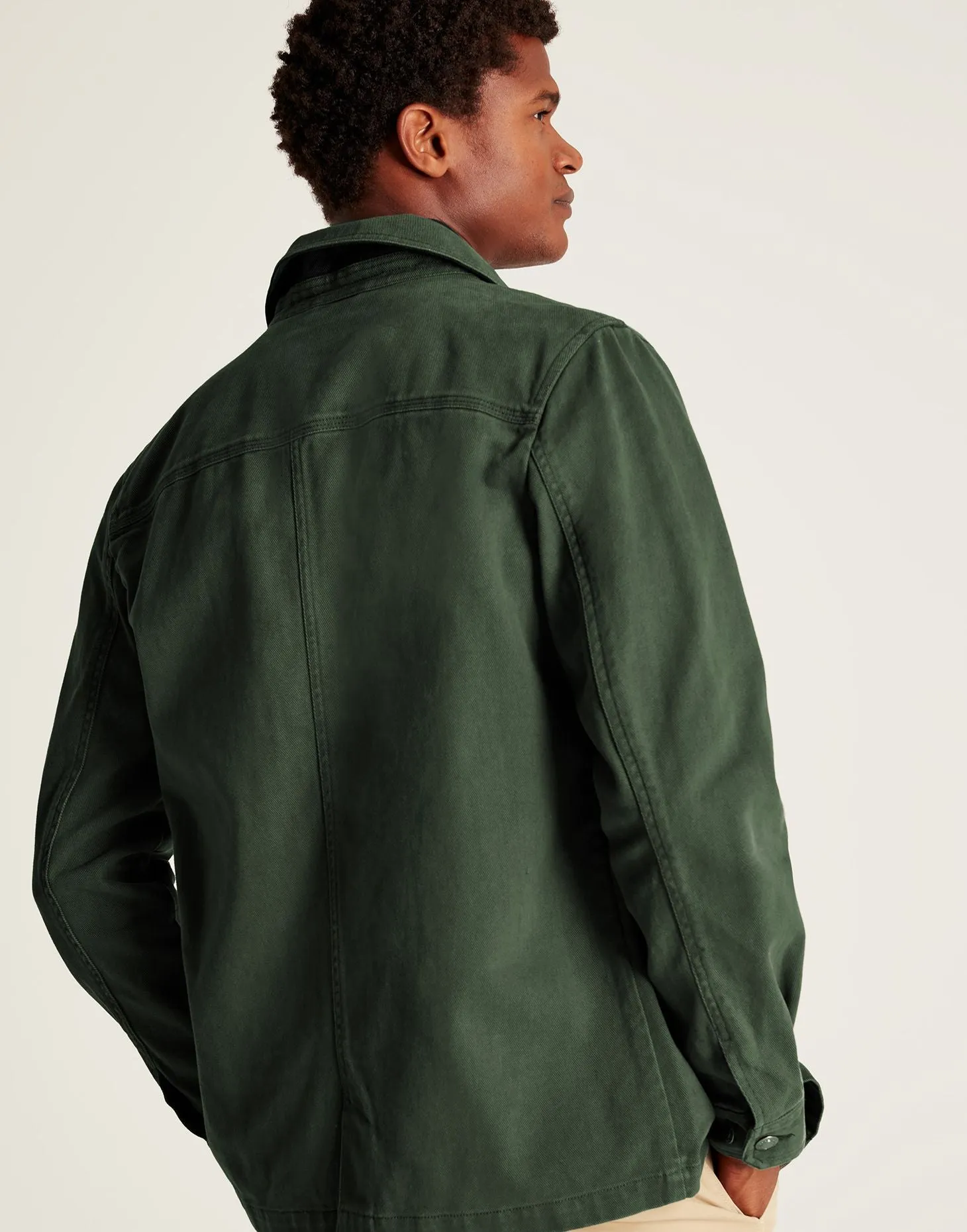 Lindell Multi Pocket Woven Jacket - Dark Green