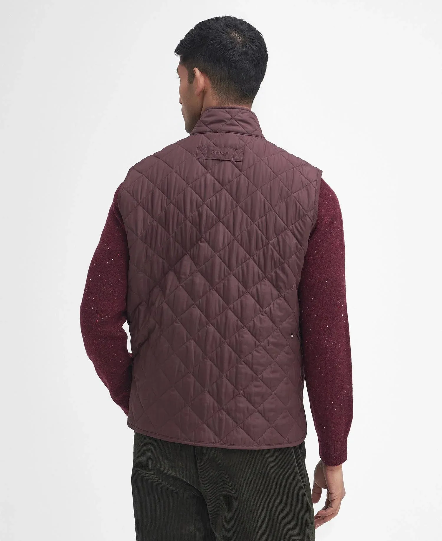 Lowerdale Gilet in Winter Blackberry by Barbour