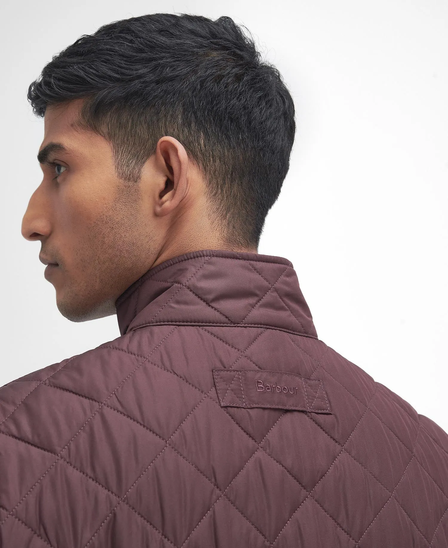 Lowerdale Gilet in Winter Blackberry by Barbour