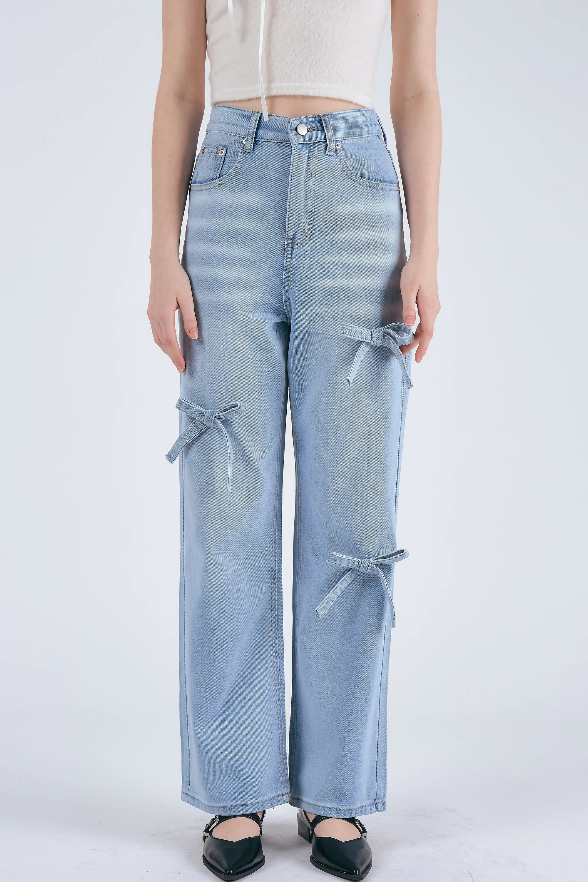 Maisie Bow Detail Jeans