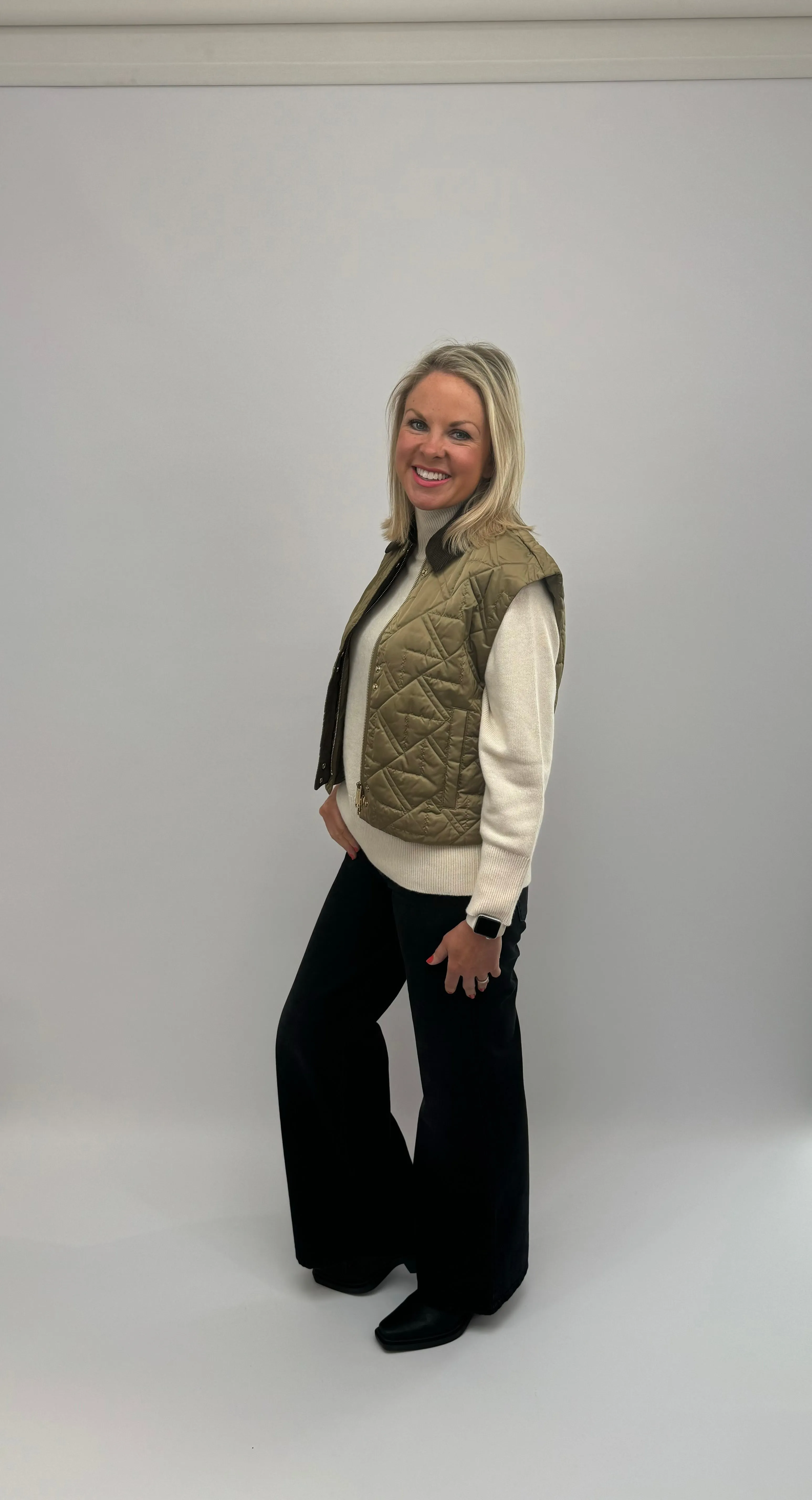 MARELLA Olive Green Gilet