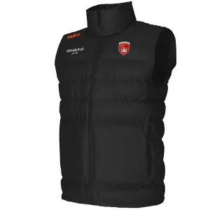 Mc Keever Armagh GAA Official Vital Padded Gilet - Adult - Black/White