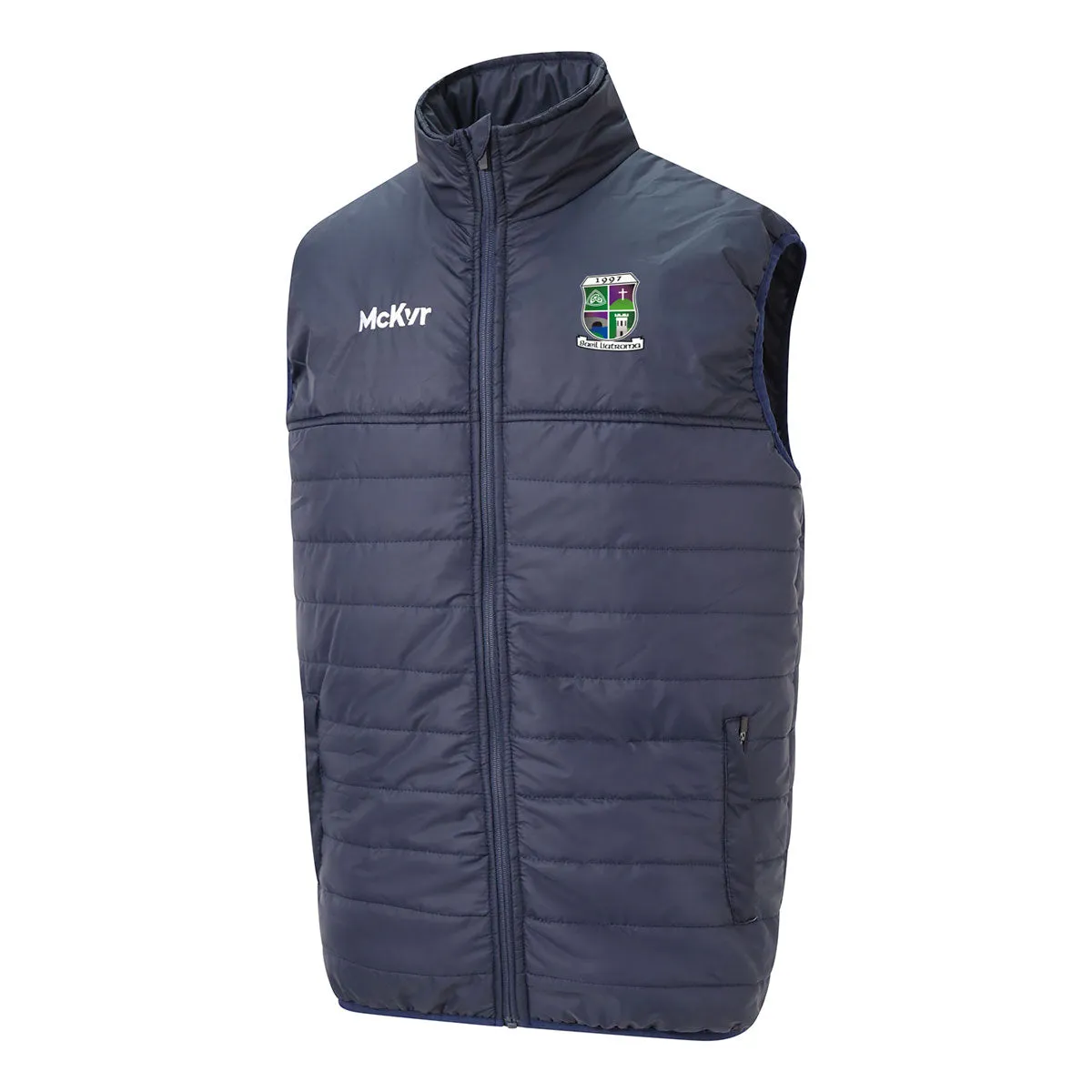 Mc Keever Leitrim Gaels GAA Core 22 Padded Gilet - Youth - Navy