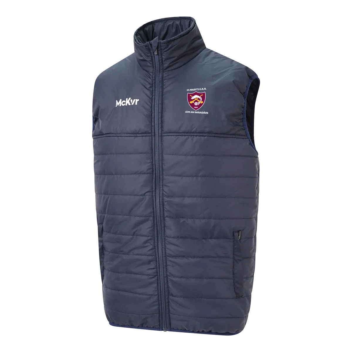 Mc Keever St Marys GAA Leixlip Core 22 Padded Gilet - Adult - Navy