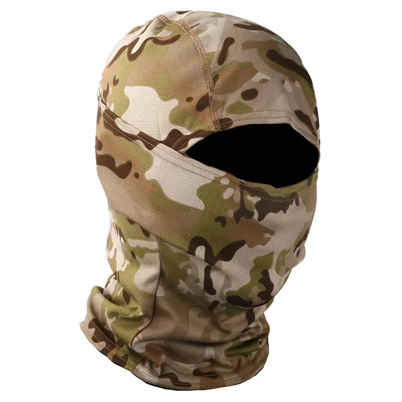 Military Camouflage Balaclava Outdoor Motorcycle Cycling Fishing Hunting Hood Protection Army Tactical Balaclava Head Face Cover