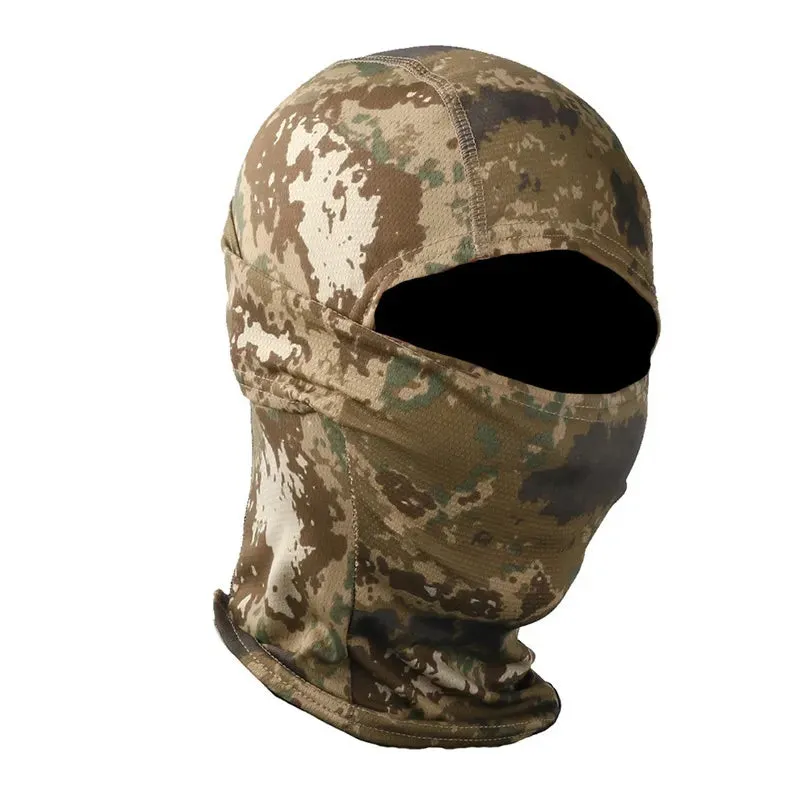 Military Camouflage Balaclava Outdoor Motorcycle Cycling Fishing Hunting Hood Protection Army Tactical Balaclava Head Face Cover