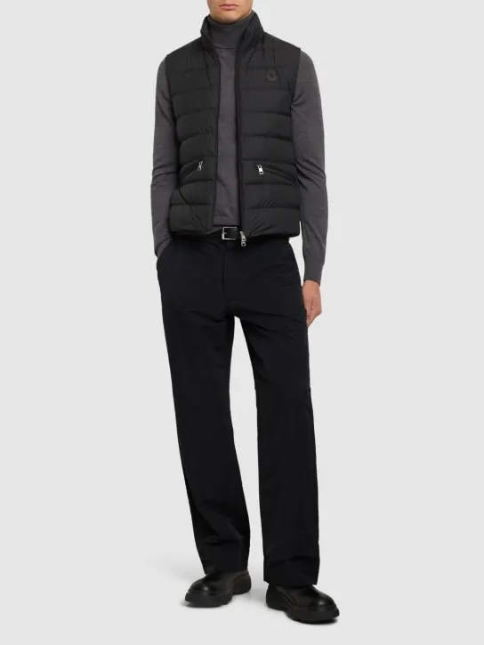 Moncler   Treompan tech down gilet 