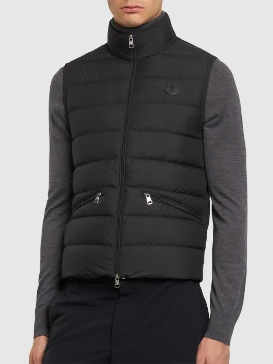 Moncler   Treompan tech down gilet 