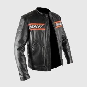 New Mens Harley Davidson Screamin Eagle Leather Jacket