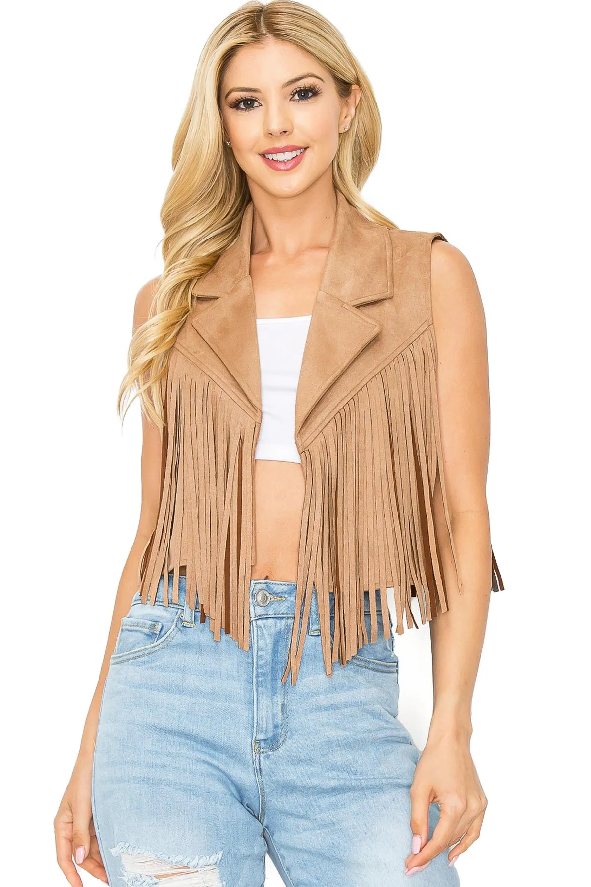 Old West Fringe Vest