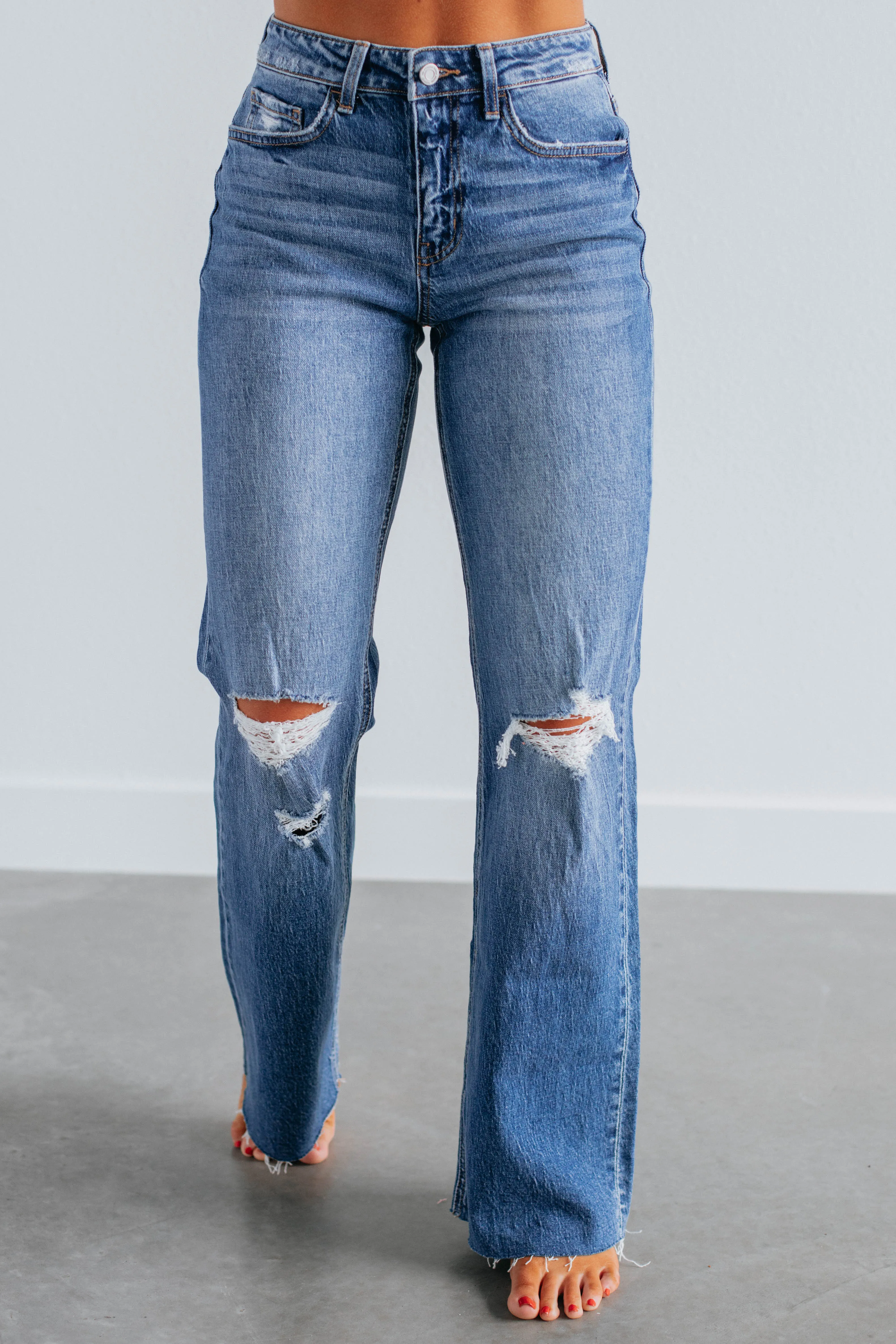 Olivia Vervet Jeans - Medium Wash