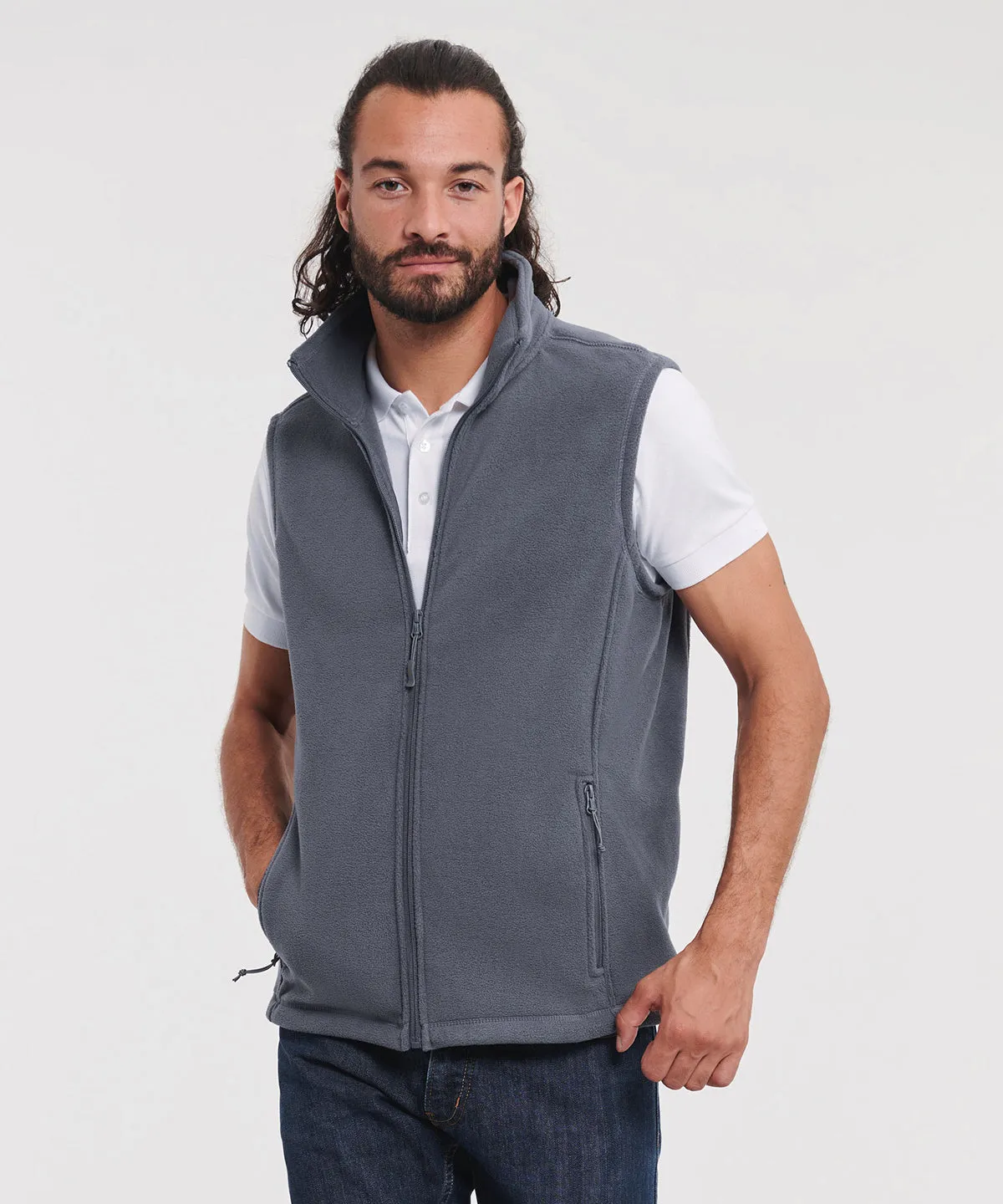 Outdoor fleece gilet | Classic Red