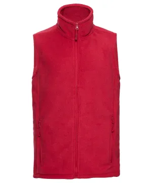 Outdoor fleece gilet | Classic Red