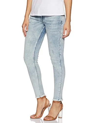 Pepe Jeans Women's Skinny Jeans (PL203516Q05_Blue_28)