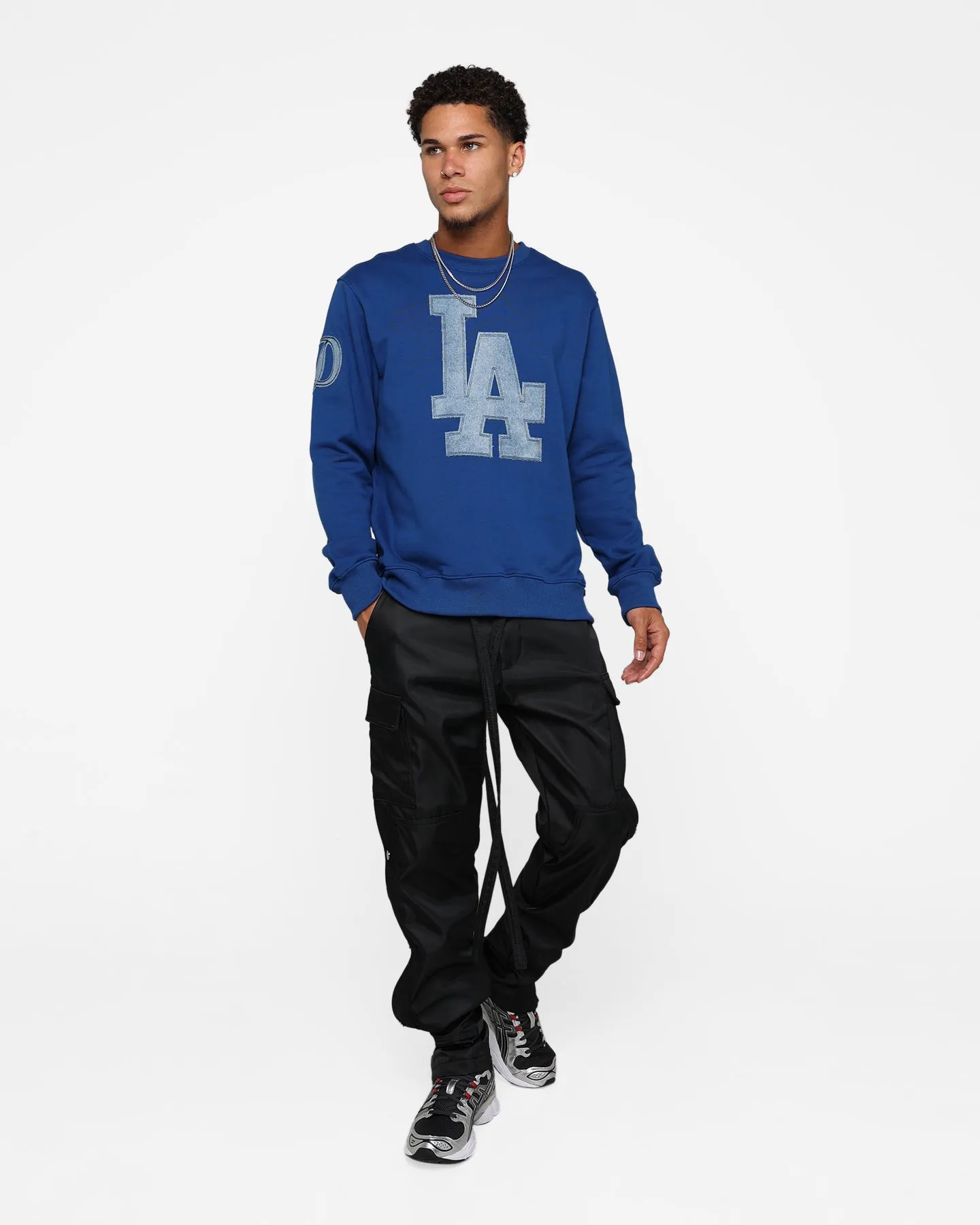 Pro Standard Los Angeles Dodgers Varsity Blue Crewneck Dodger Blue