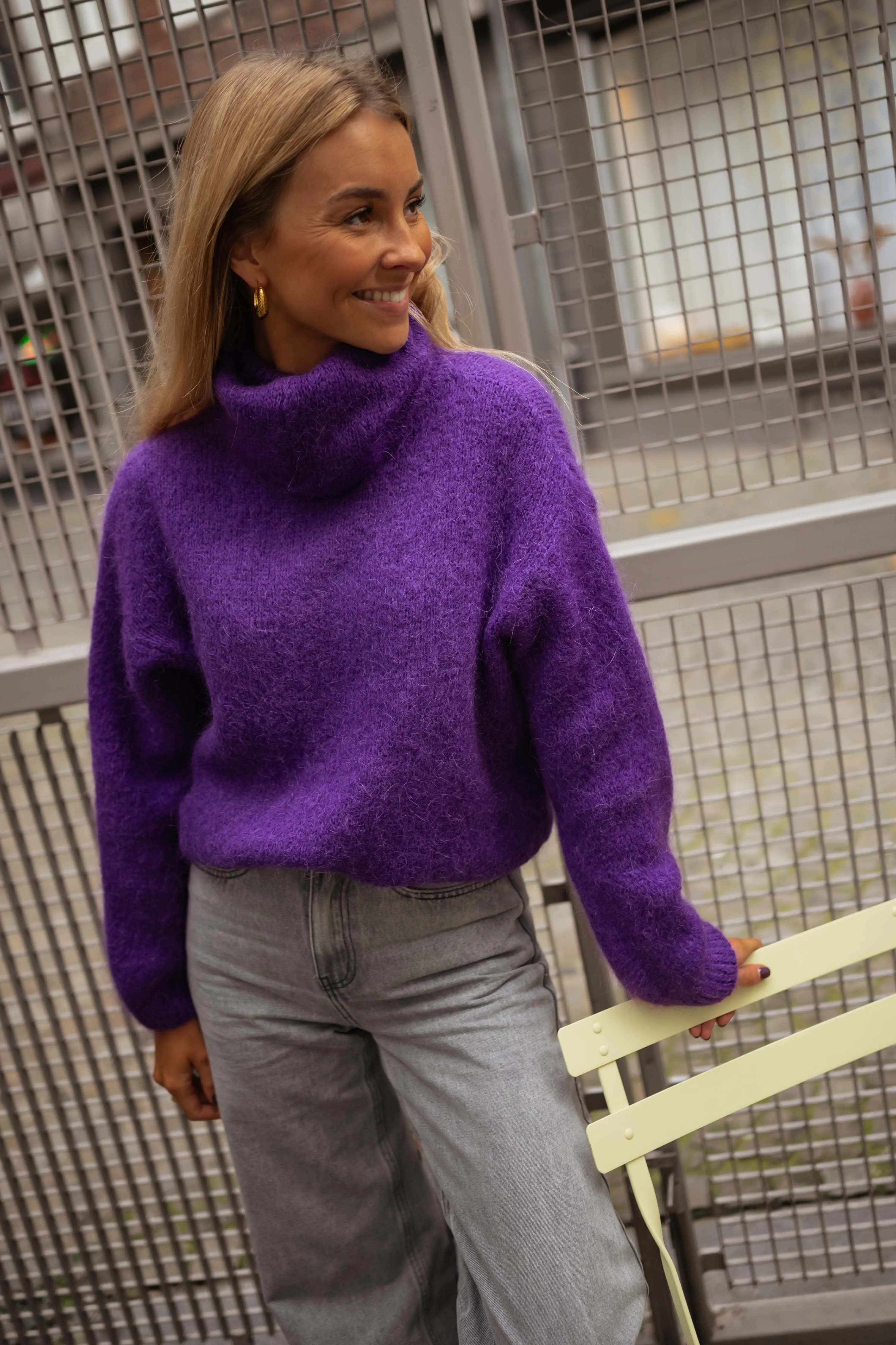 Pull Sylvain - mauve