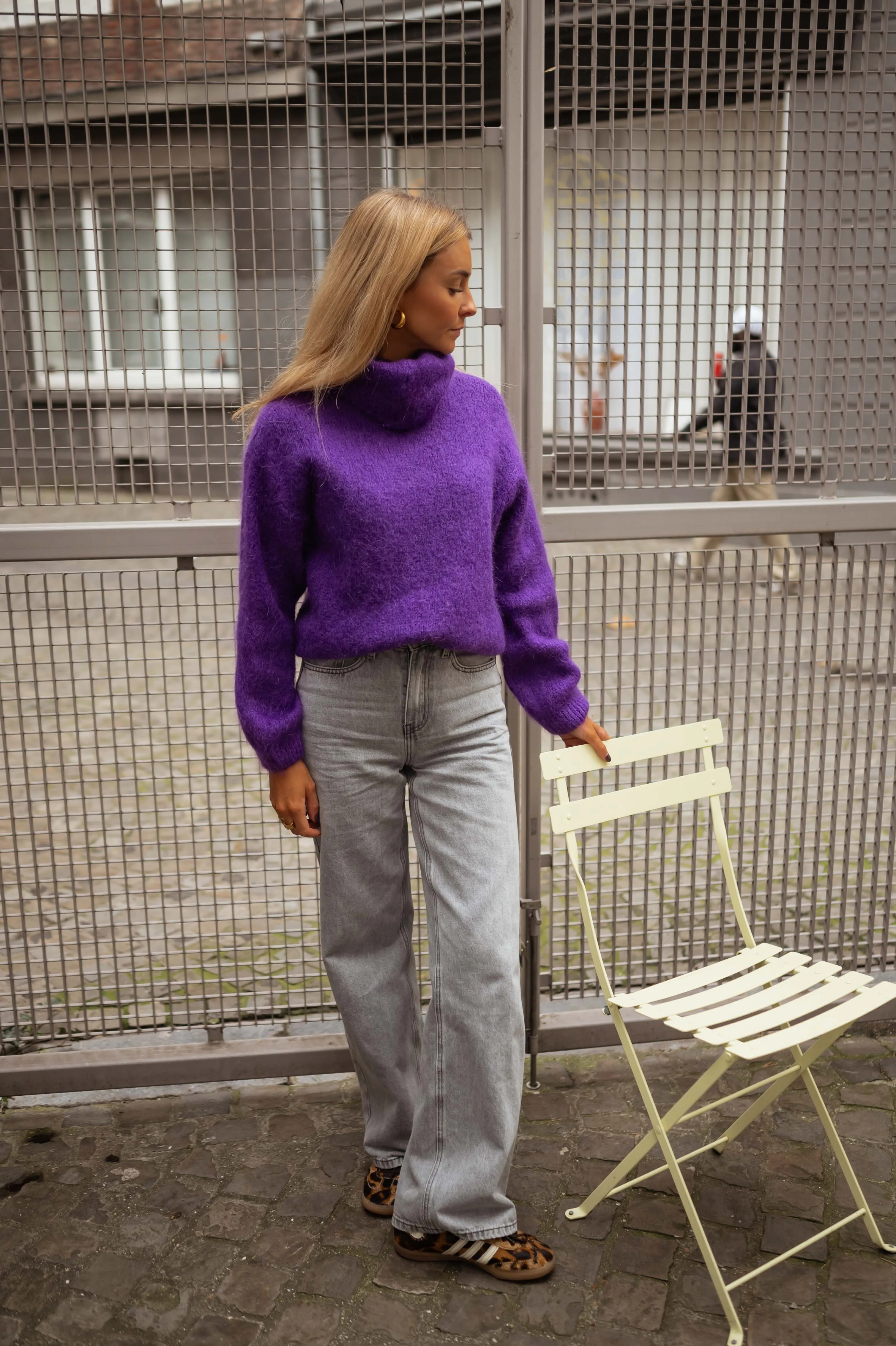 Pull Sylvain - mauve