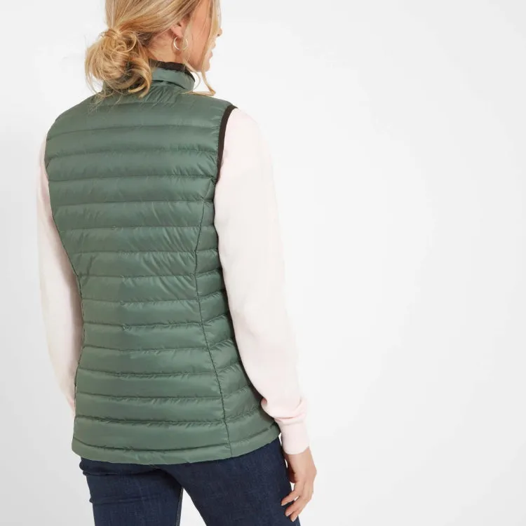 Schoffel Ladies Launde Down Gilet - Laurel