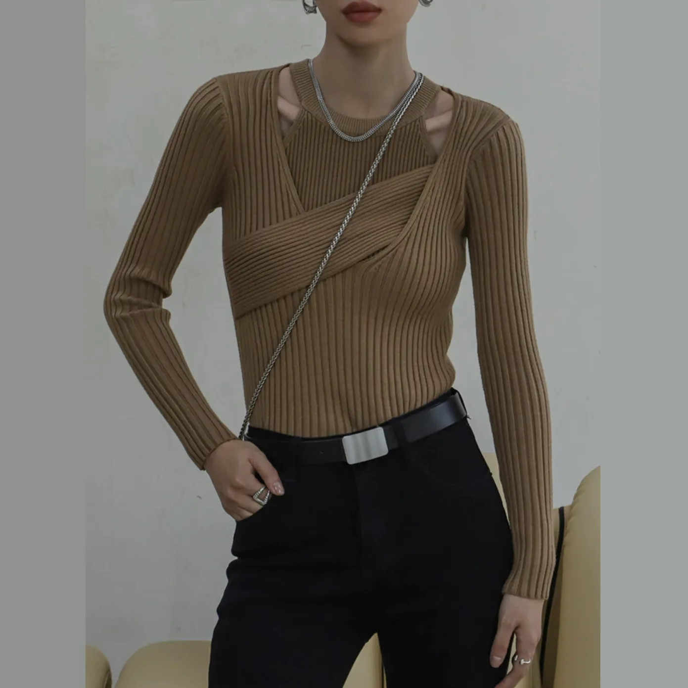 Silin 2-Piece Knitted Top