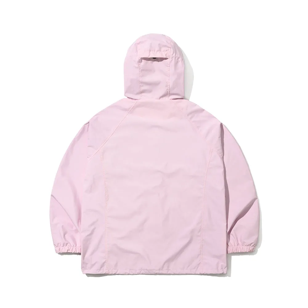 SOFT LIGHT HOODED JACKET BABY PINK