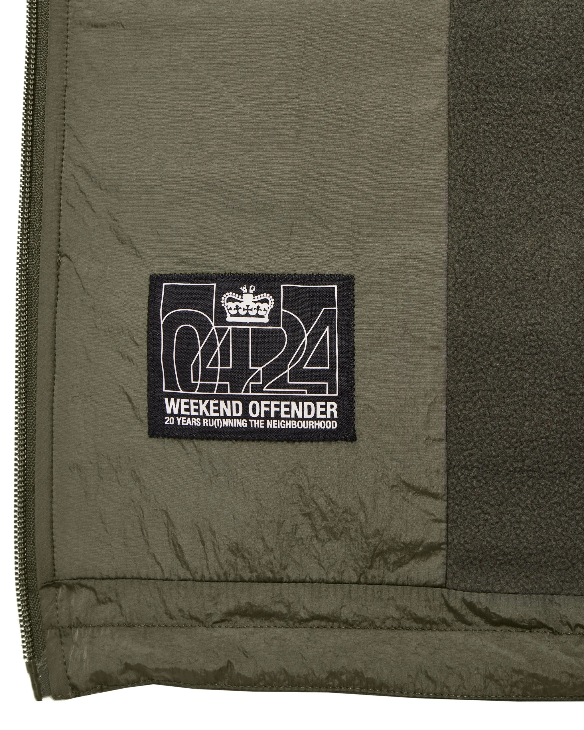 Technician Fleece-Lined Jacket Castle Green