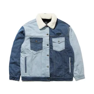 UBL WASHING OVER DENIM TRUCKER JACKET MIX