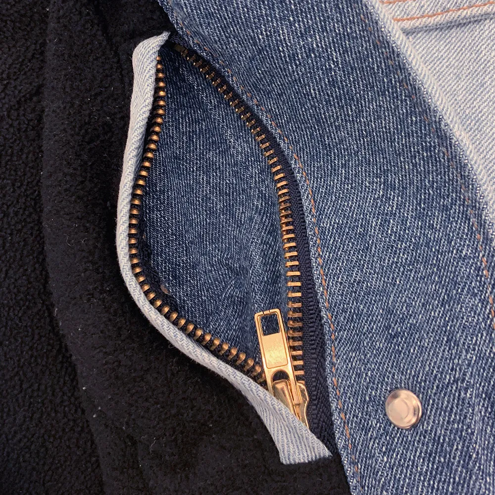 UBL WASHING OVER DENIM TRUCKER JACKET MIX