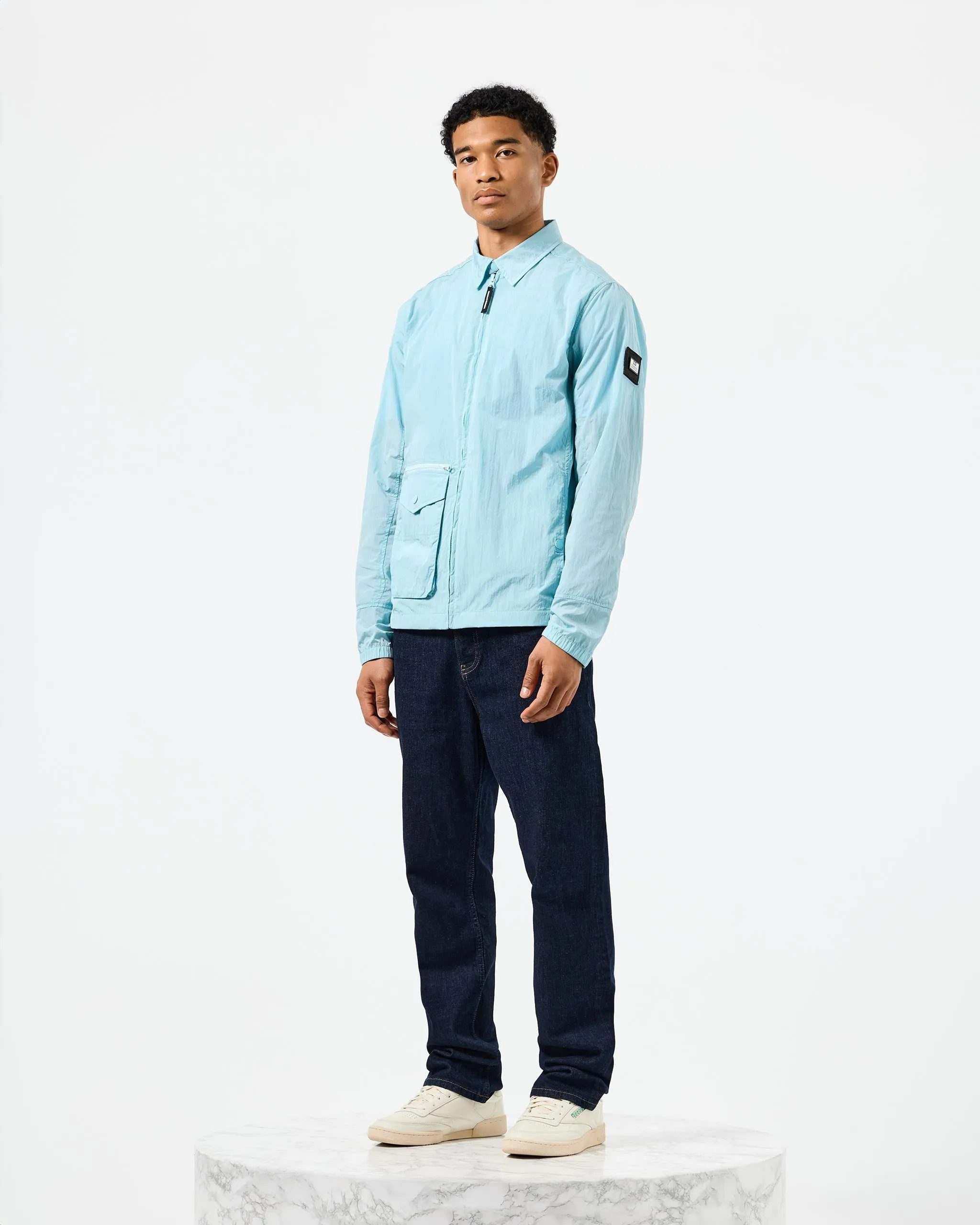 Vinnie Over-Shirt Arctic Blue