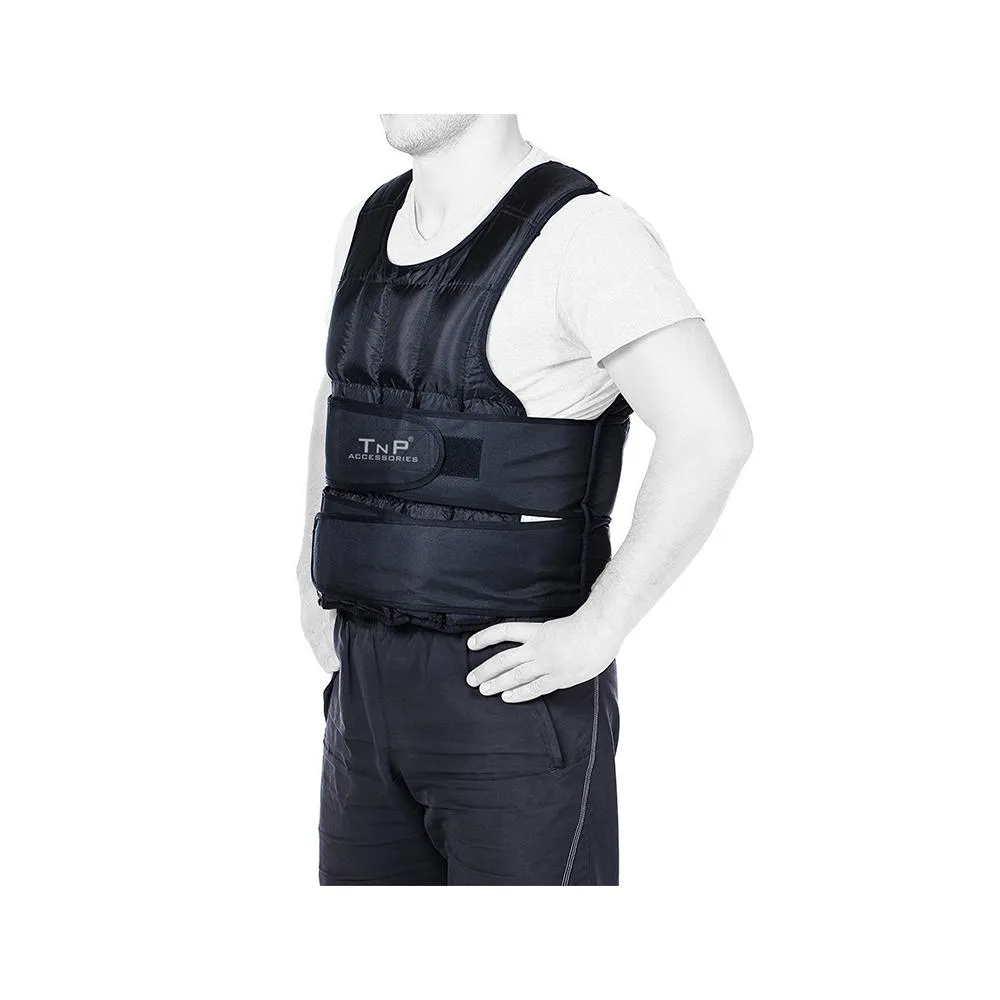 Weighted Vest 20Kg Black